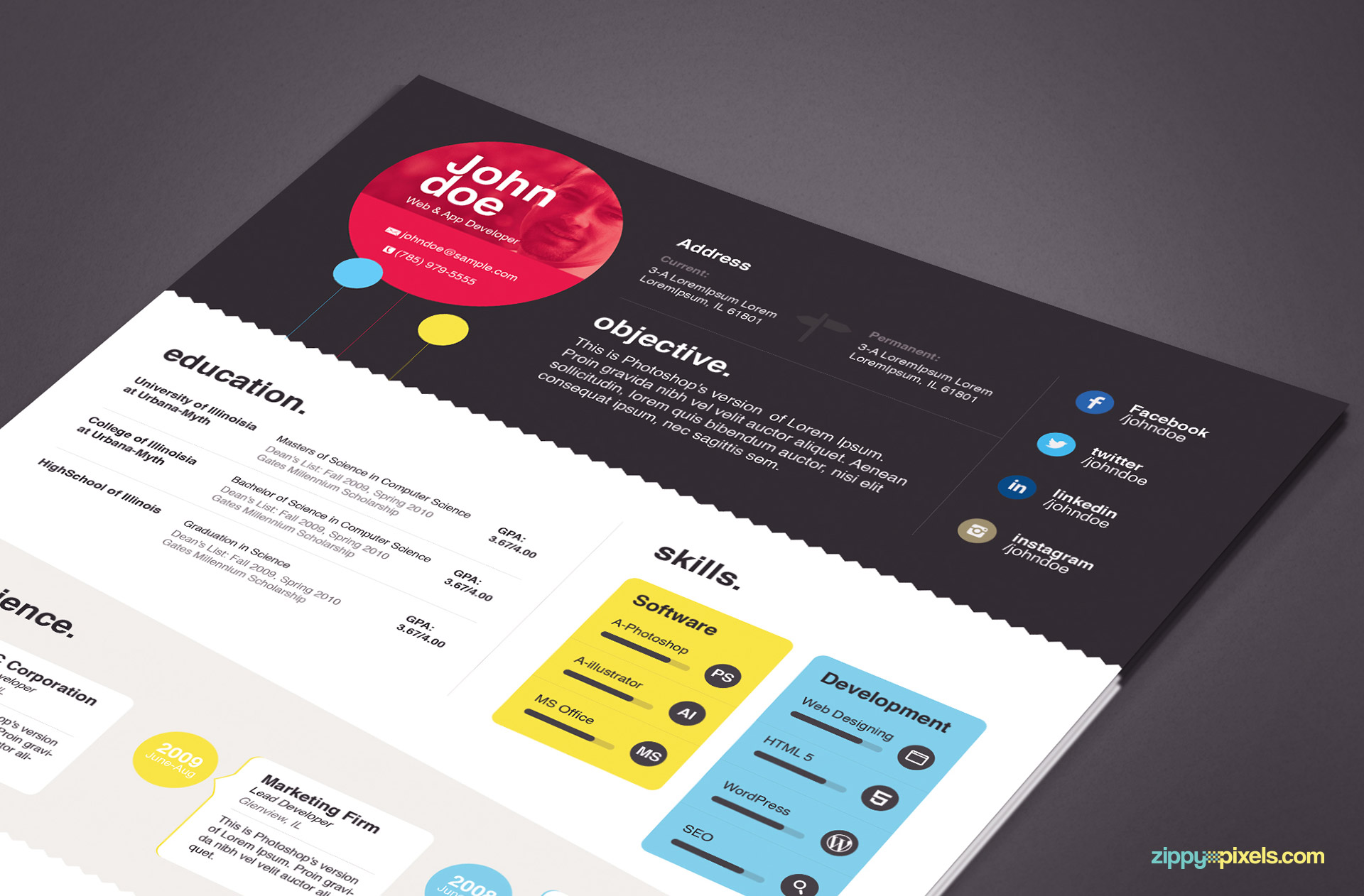 Creative Resume Template