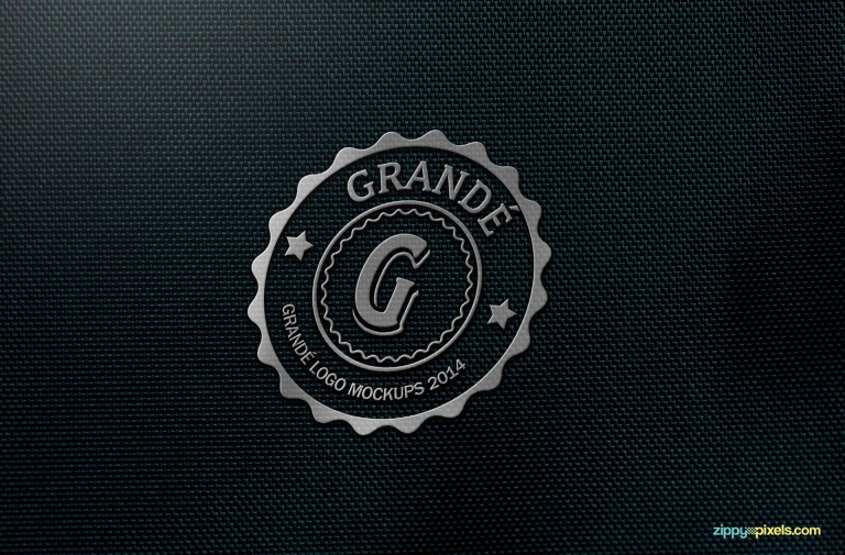 Photorealistic Fabric PSD Logo Mockups Volume 2