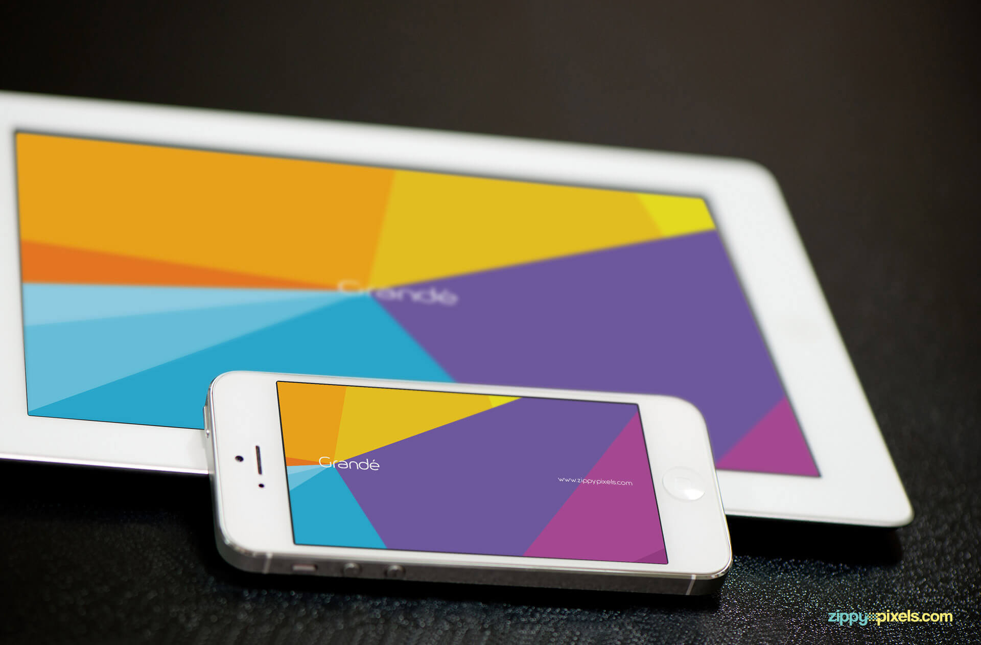 iPhone and iPad Mockup for app and branding presentations