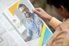 Newspaper Mockup – Realistic Front Page Display