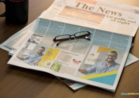 Newspaper Advertising Mockups Volume 2 [13 PSD Mockups]