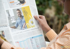 Newspaper Advertising Mockups Volume 1 [12 PSD Mockups]