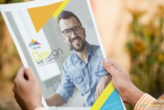 Photorealistic Newspaper Mockup – Front Page Display