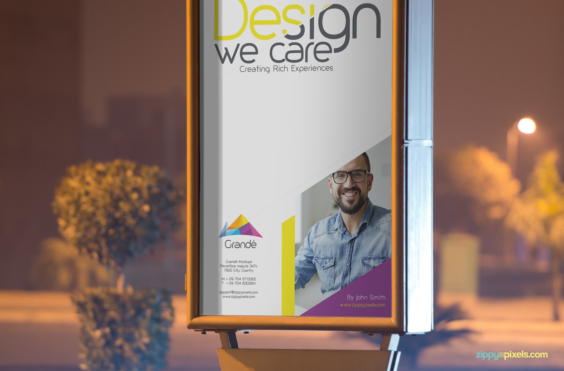 Roadside Poster Mockup