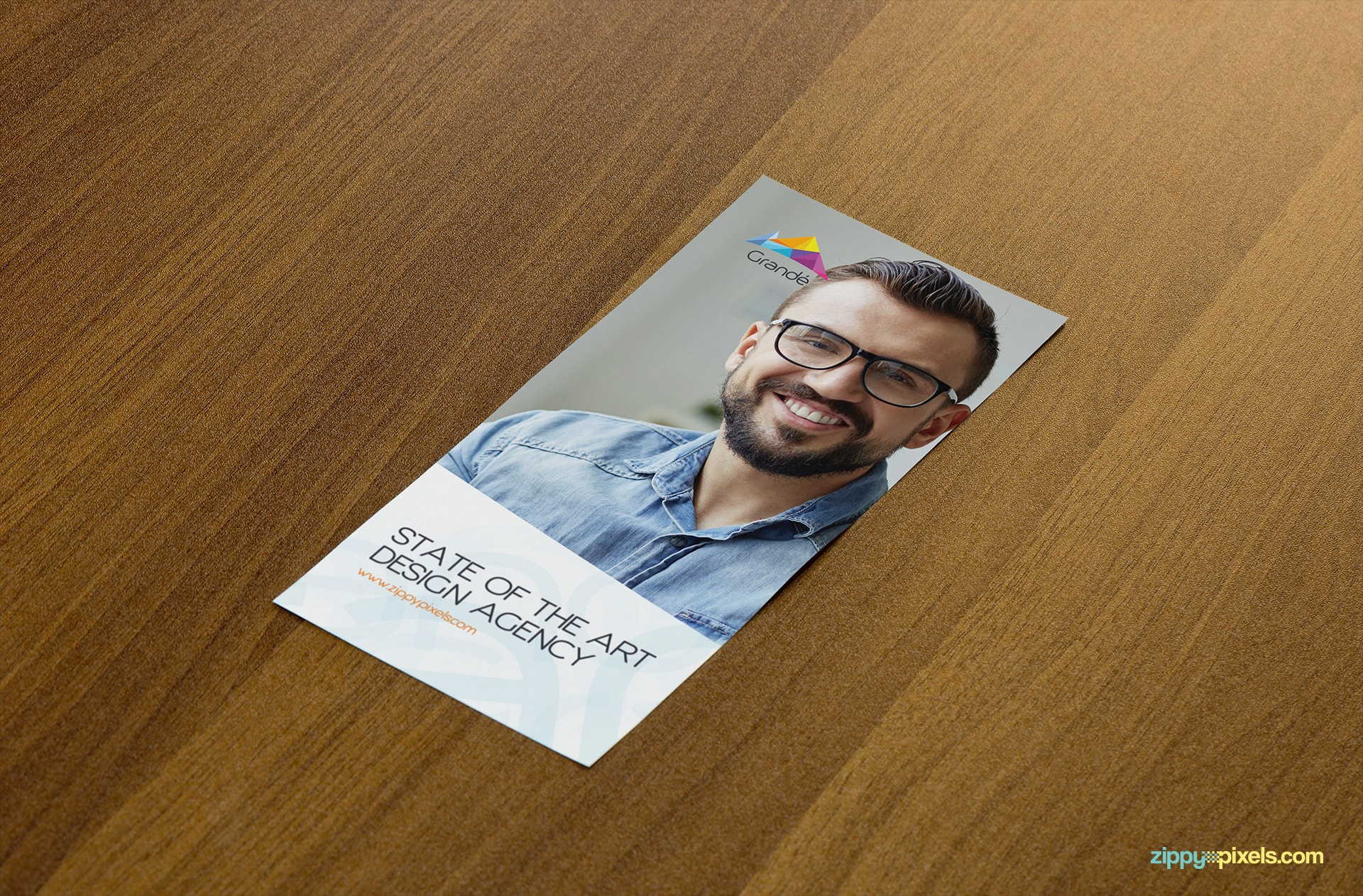 Single Page Flyer Mockup