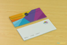 Colorful CD Case Mockup for Corporate Branding
