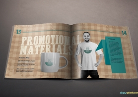 The Vintage Style – Brand Book Template for Corporate Identity Guidelines