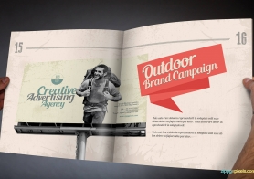 The Vintage Style – Brand Book Template for Corporate Identity Guidelines