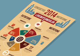 Diagram lovers’ Infographics Template (3 color themes)