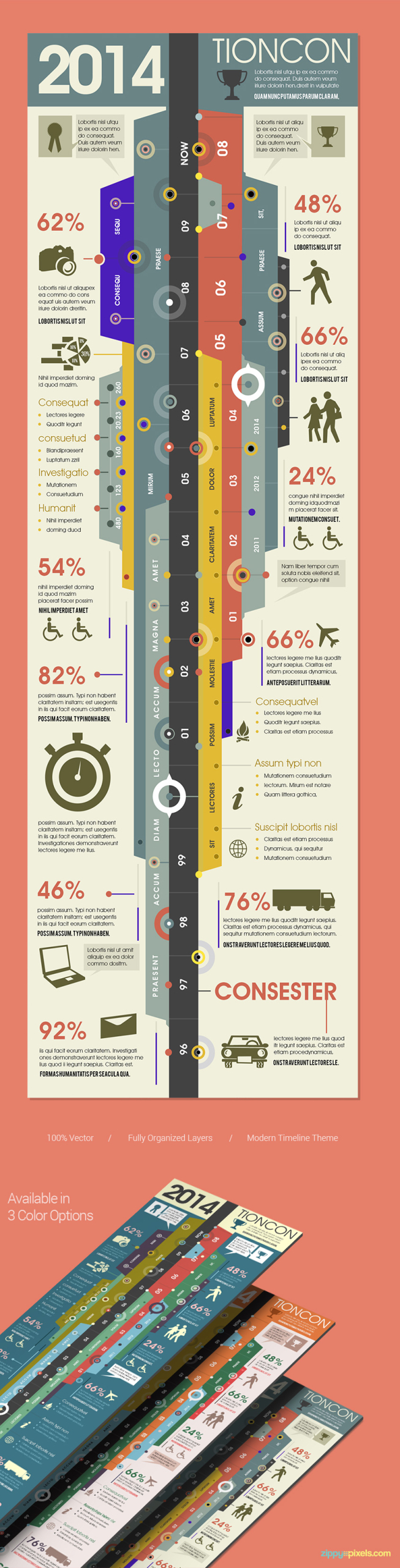 Timeline-psd-infographics-template-presentation