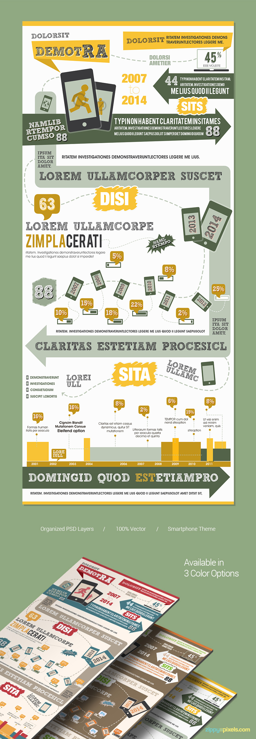 Mobile-phones-infographics-psd-template-presentation