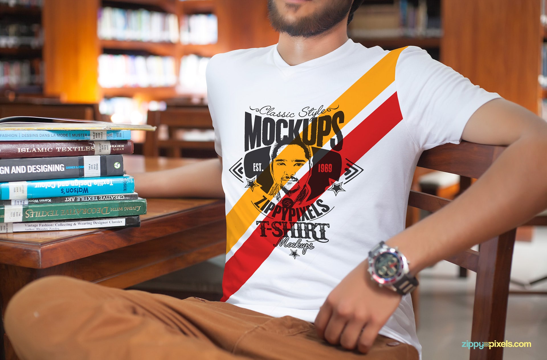 Realistic Shirt PSD Mockup