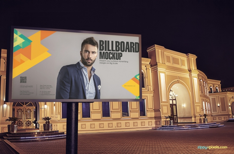 Outdoor Advertising Mockups Volume 2 (14 Billboard Mockup PSDs)