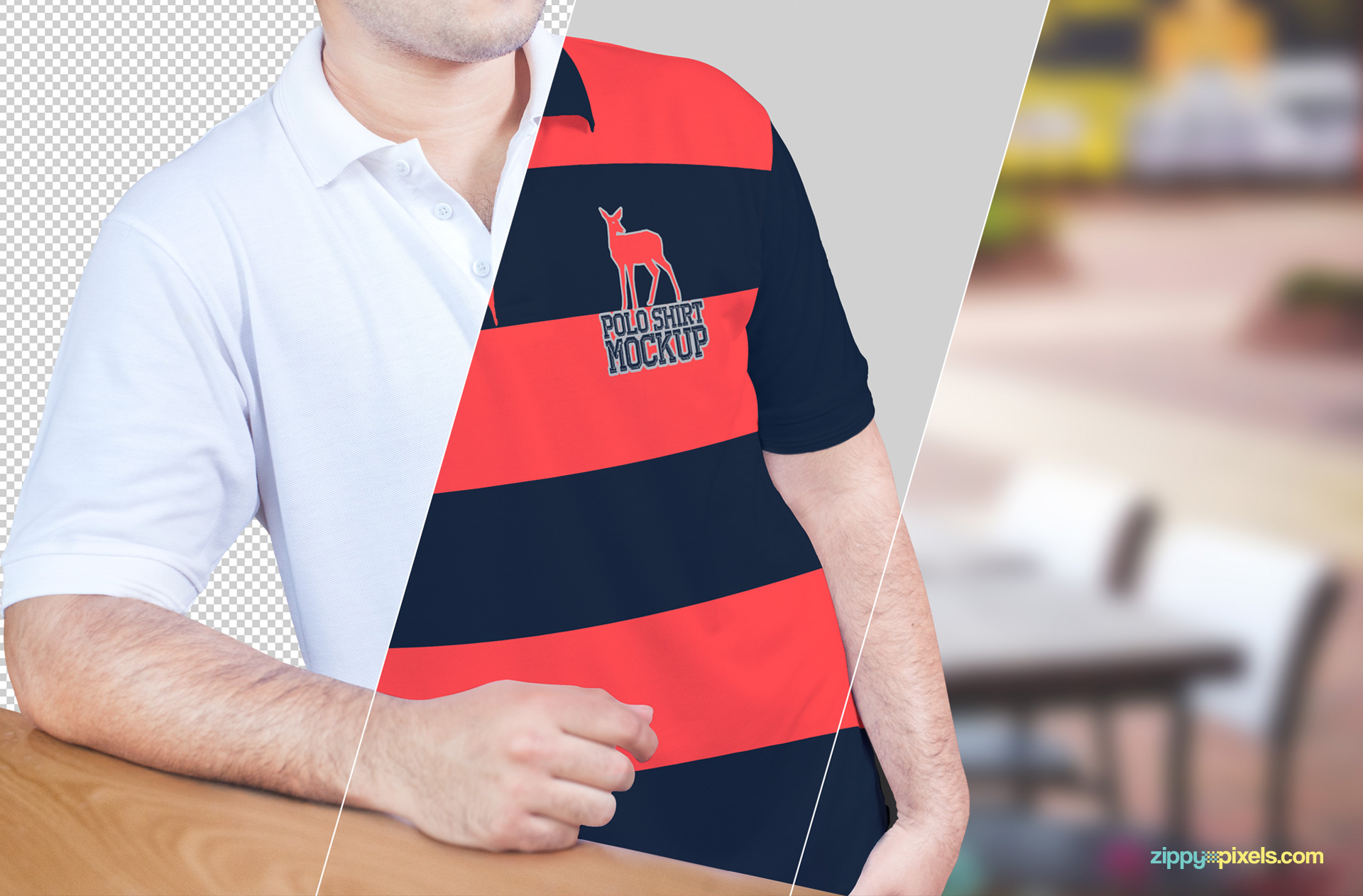 Customize, edit and present your polo shirt designs freely and confidently