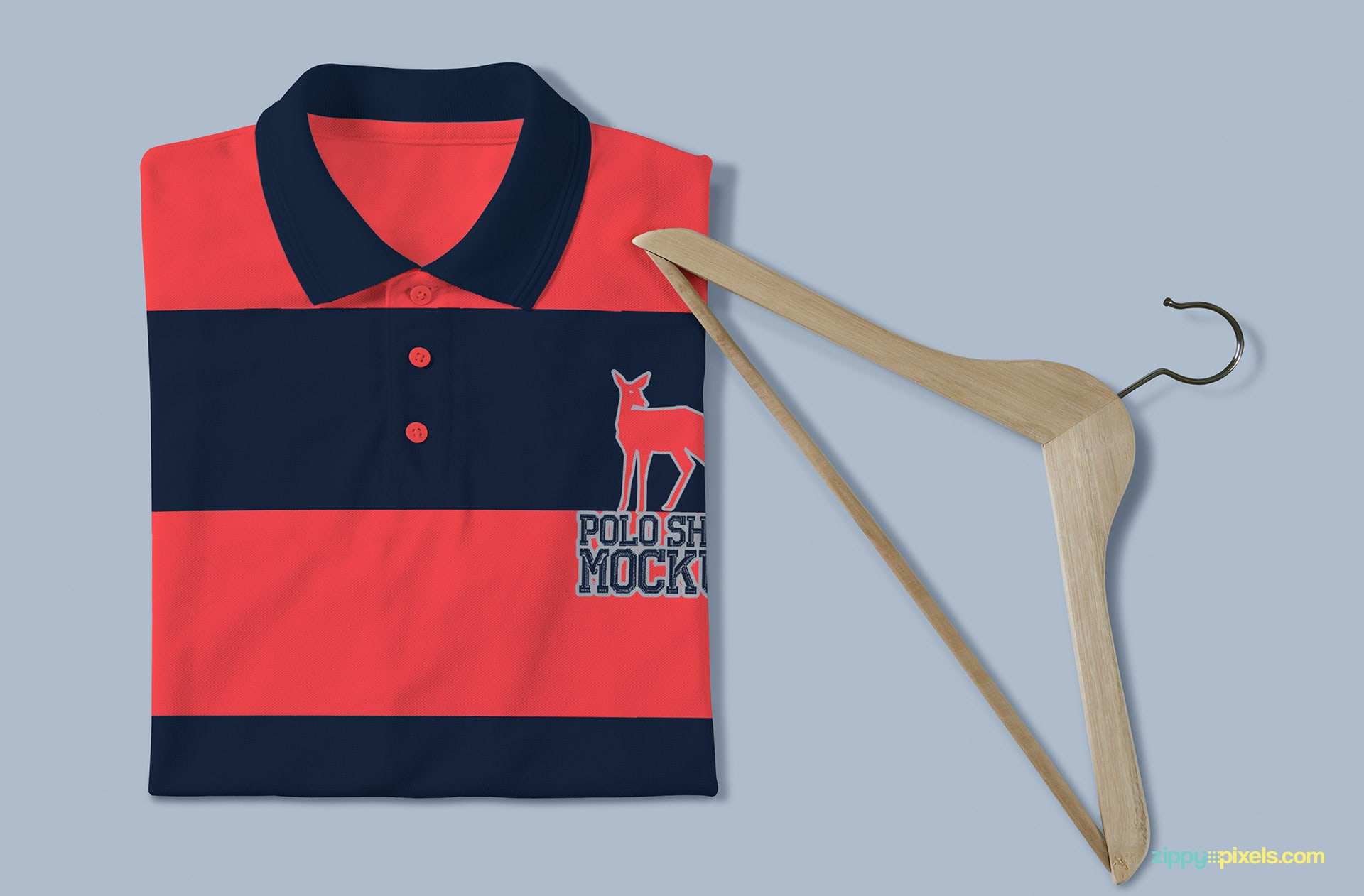 Make your designs standout with our polo shirt PSD mockups