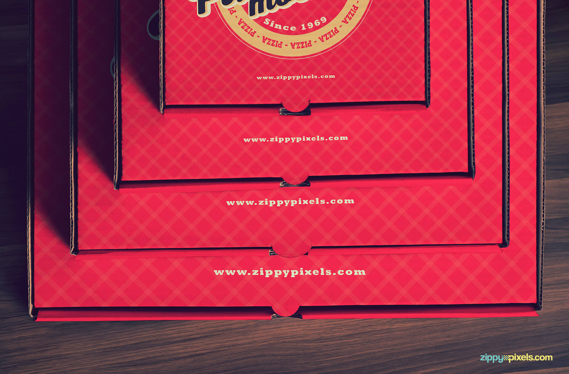 The perfect pizza packaging mock-ups.