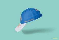 Side View Baseball Cap Mockup with Stylish Design