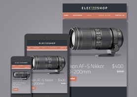 Electroshop – Elegant Business Email Template (MailChimp & CampaignMonitor Ready)