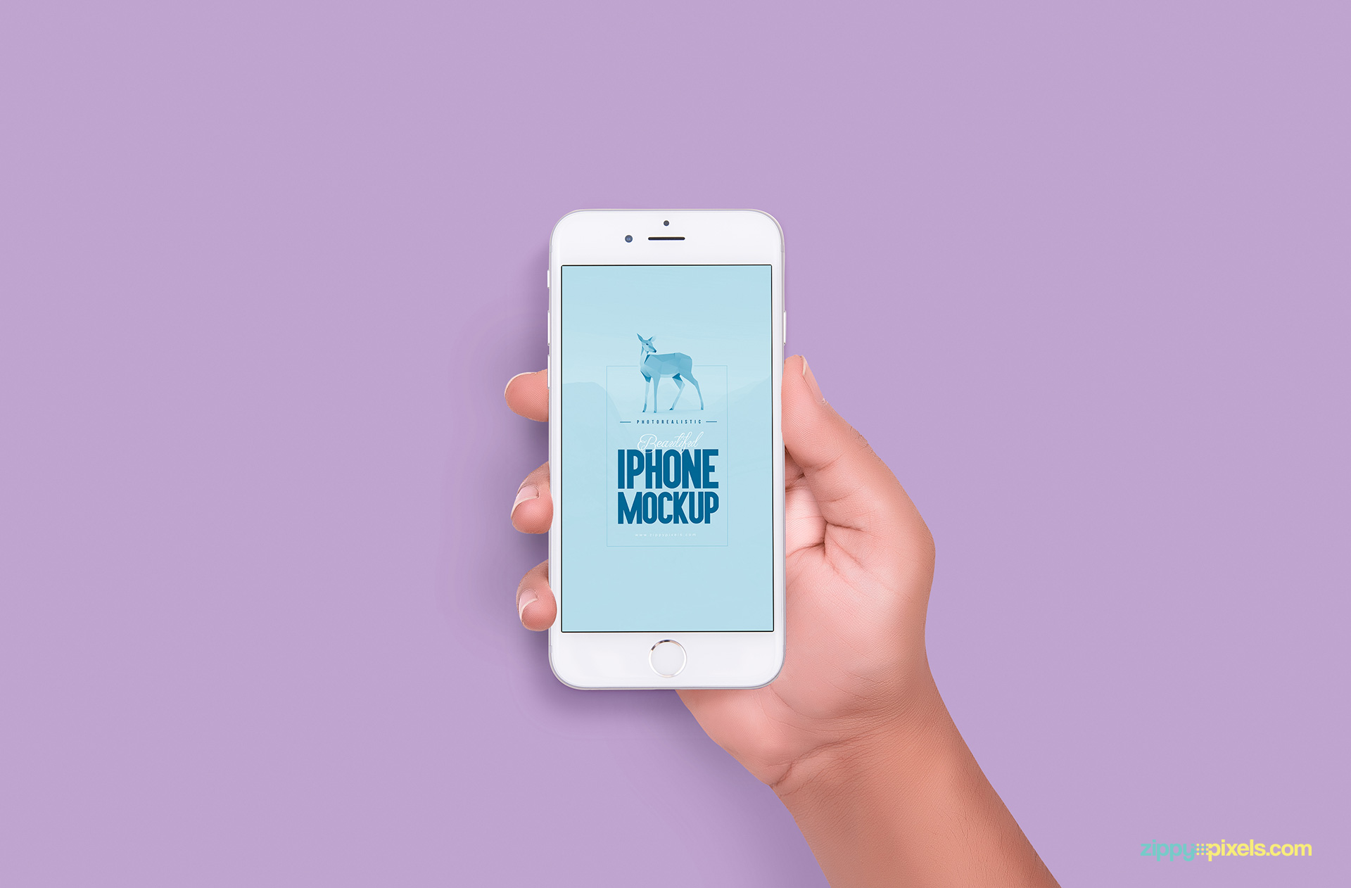 High resolution free iPhone mockup