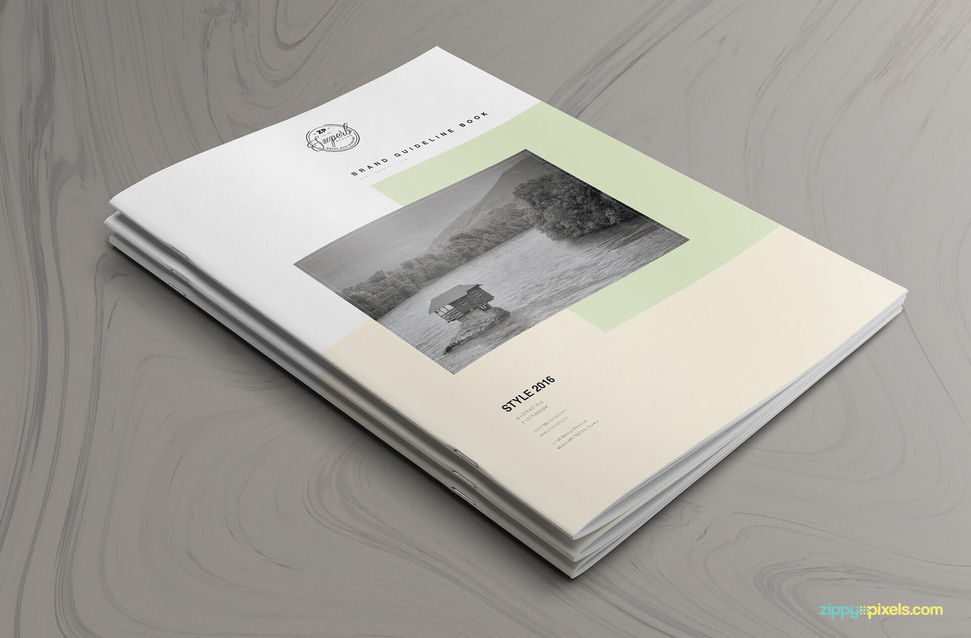 brandbook template for creative businesses