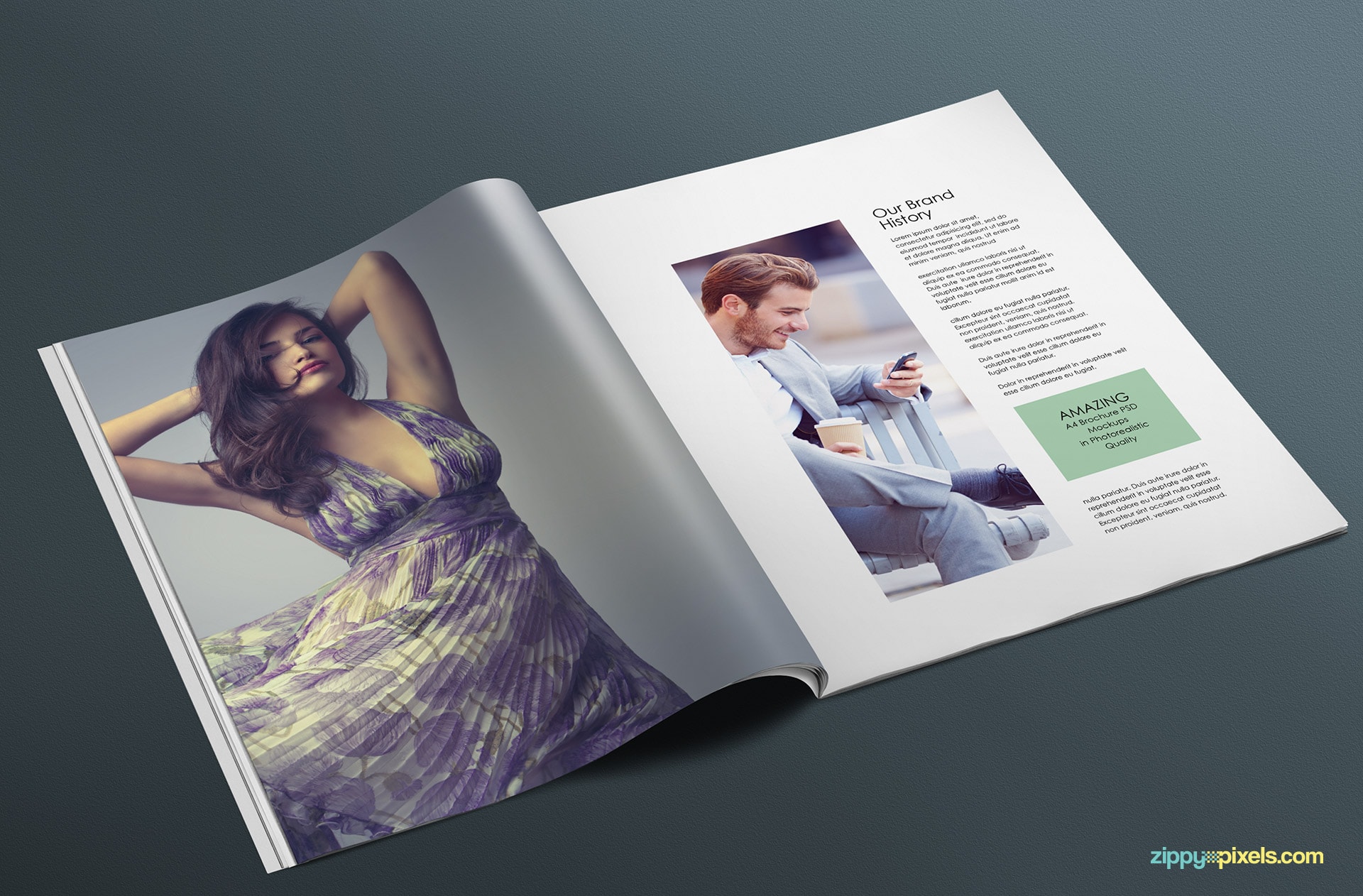 create visual presentations of your magazine and editorial designs