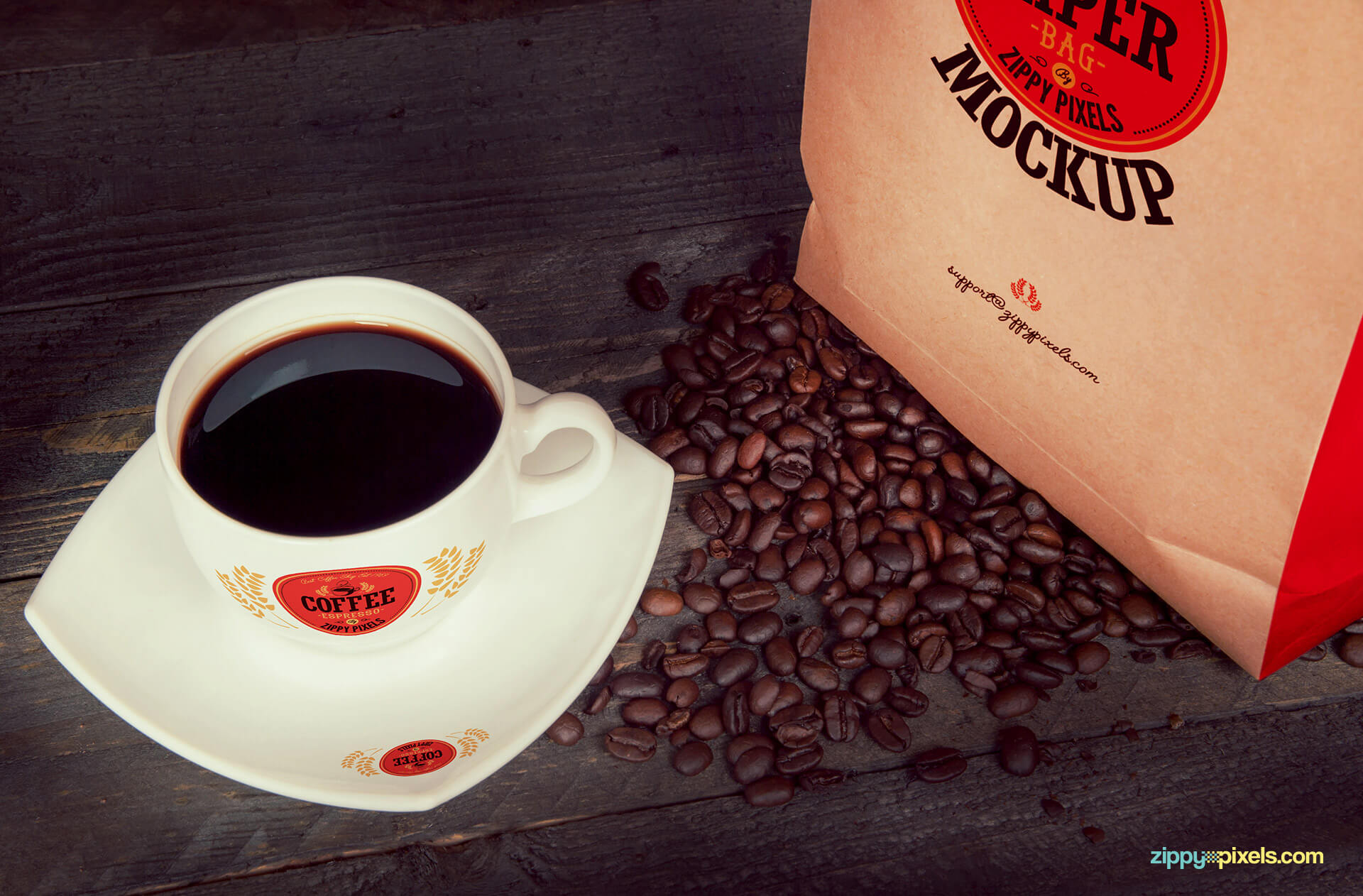 Delivering the best PSD coffee mock ups to you