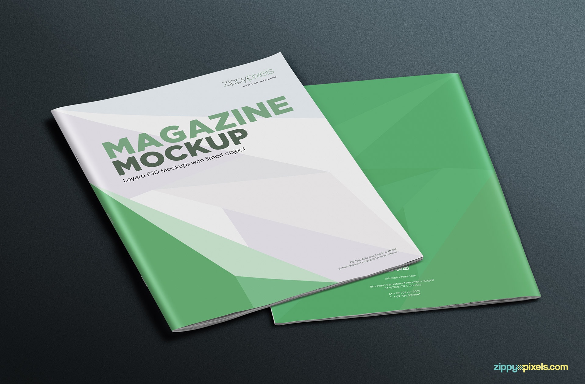 awesome magazine mock-up to display your work