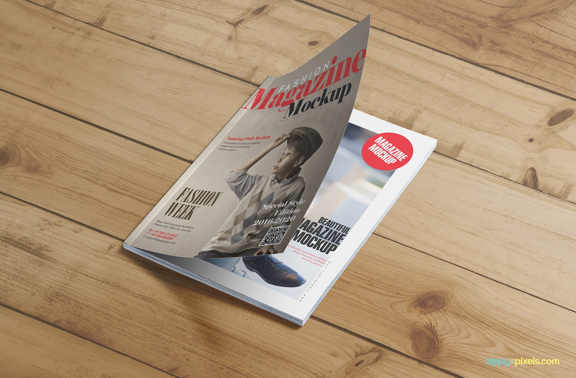 high quality magazine mockups for image based designs