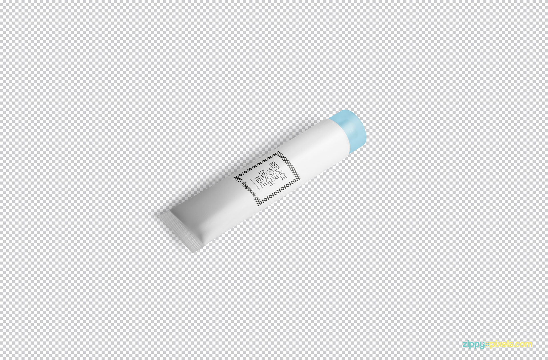 Free tube packaging mockup editable in adobe Photoshop.