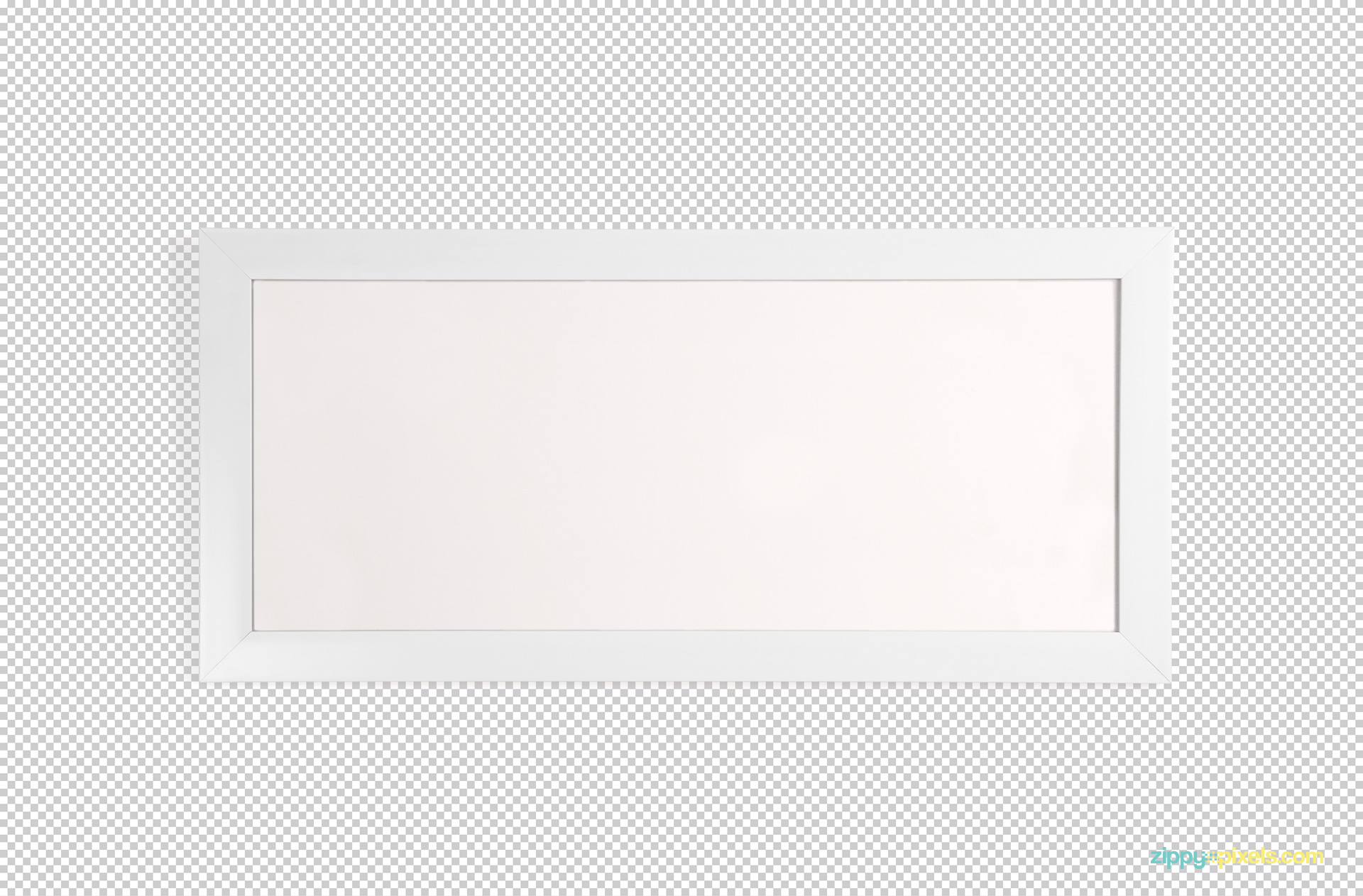 Use Adobe Photoshop to modify the photo frame mockups.