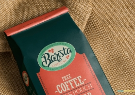 Free Classic Coffee Bag Mockup
