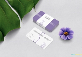 Free Business Card Mockup PSD