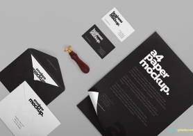 Free Corporate Stationery Mockup