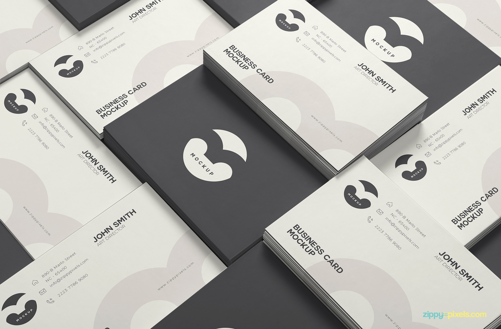 Free business card mockup.