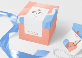 Free Luxury Gift Mockup