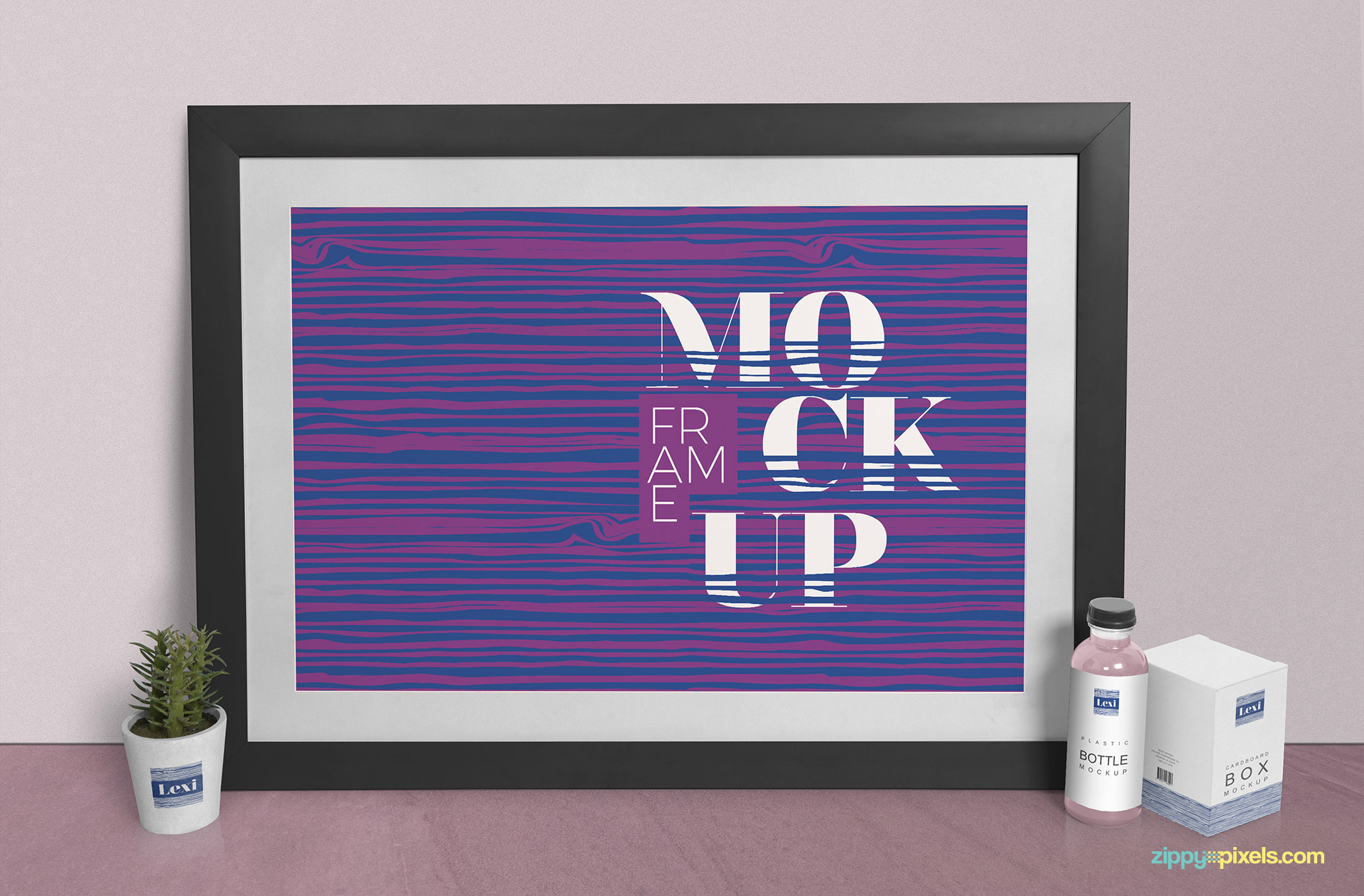 Free photo frame mockup.