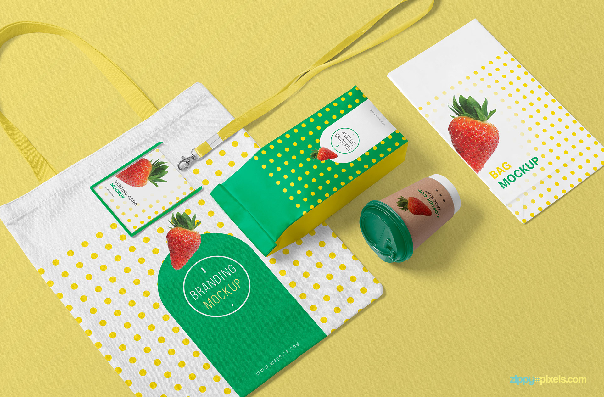 The background of the packaging pouch can be replaced with any color or design.