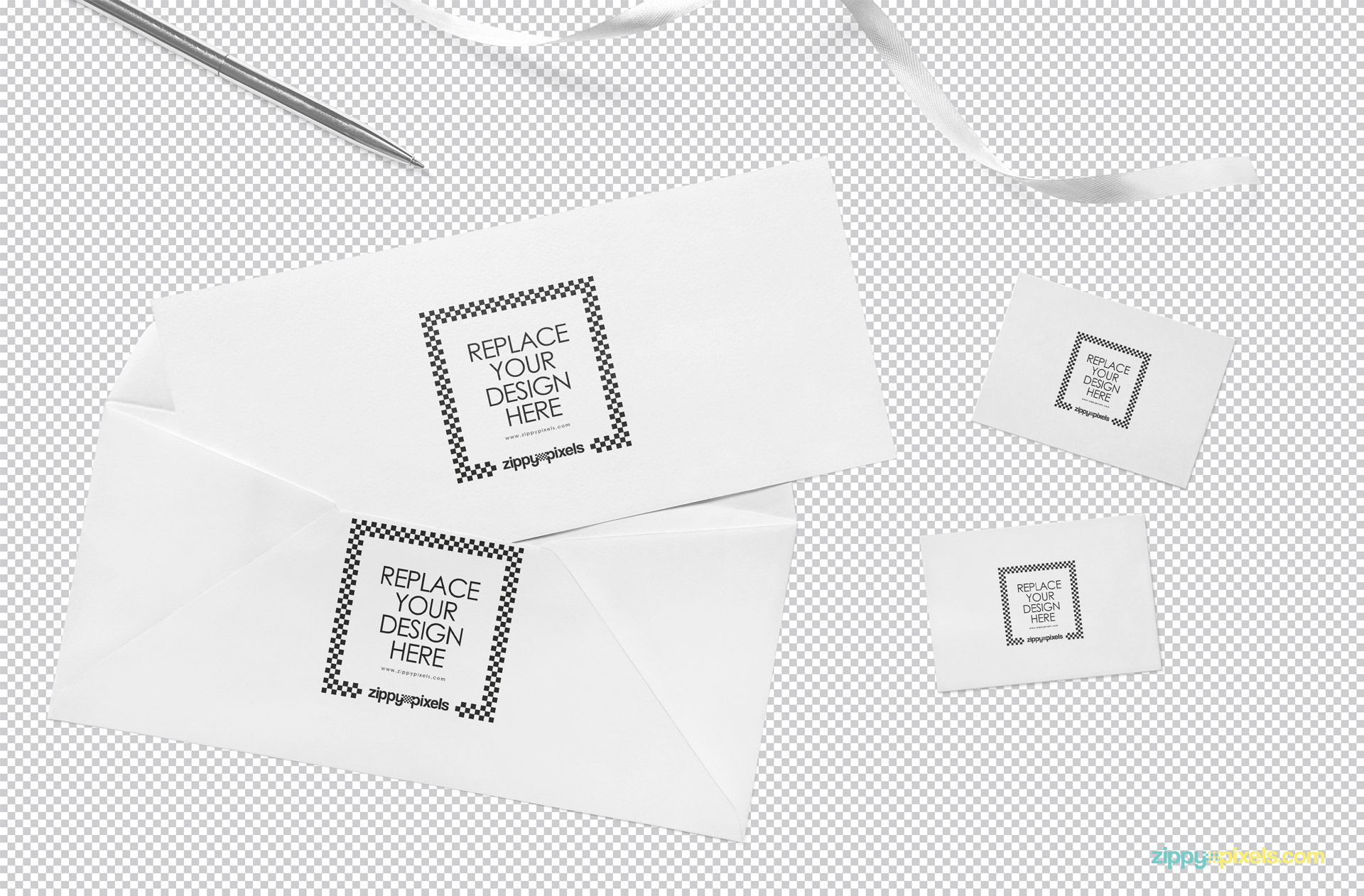 Use Photoshop to edit this Splendid invitation mockup PSD.