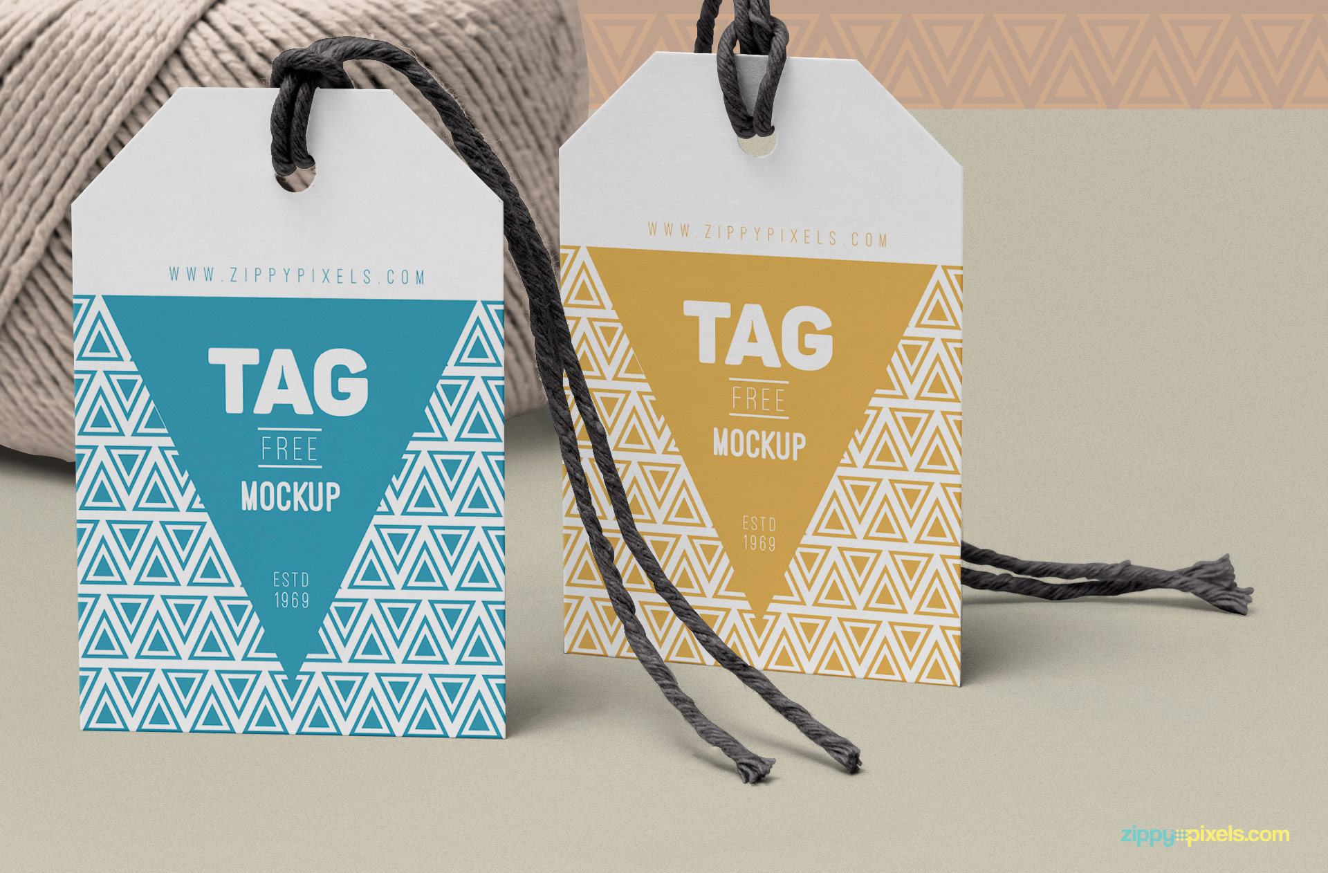 You can change the color of the strings of the tag.