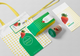 Free Packaging Mockup Scene