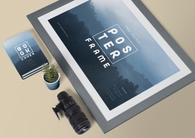 Free Poster Mockup PSD