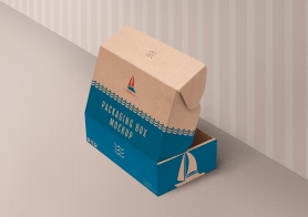 Free Product Box Mockup