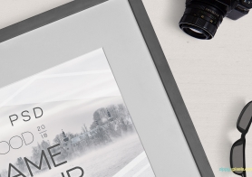Free Photography Frame Mockup