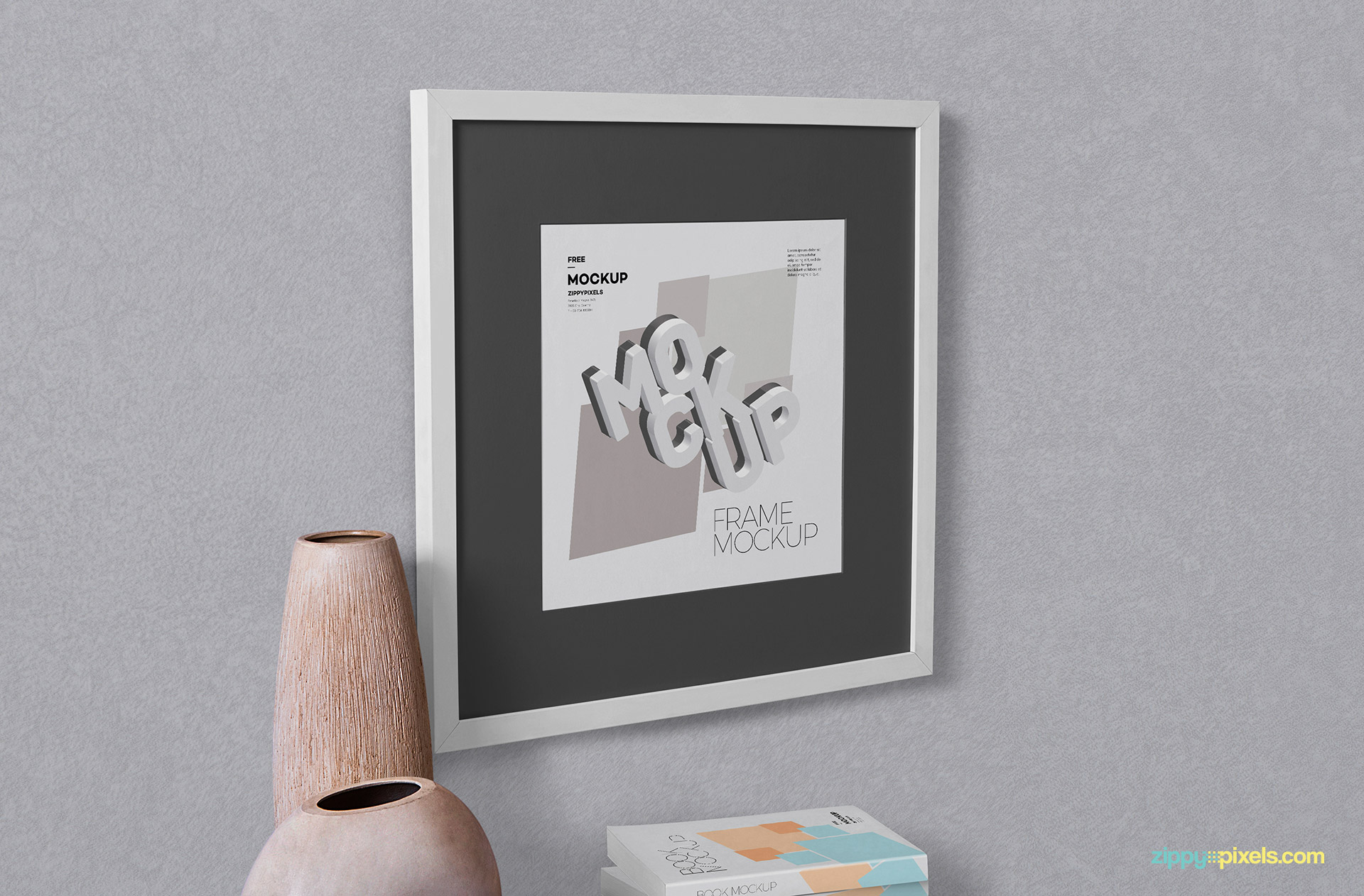 Free frame mock up.