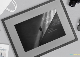 Free Photography Frame Mockup