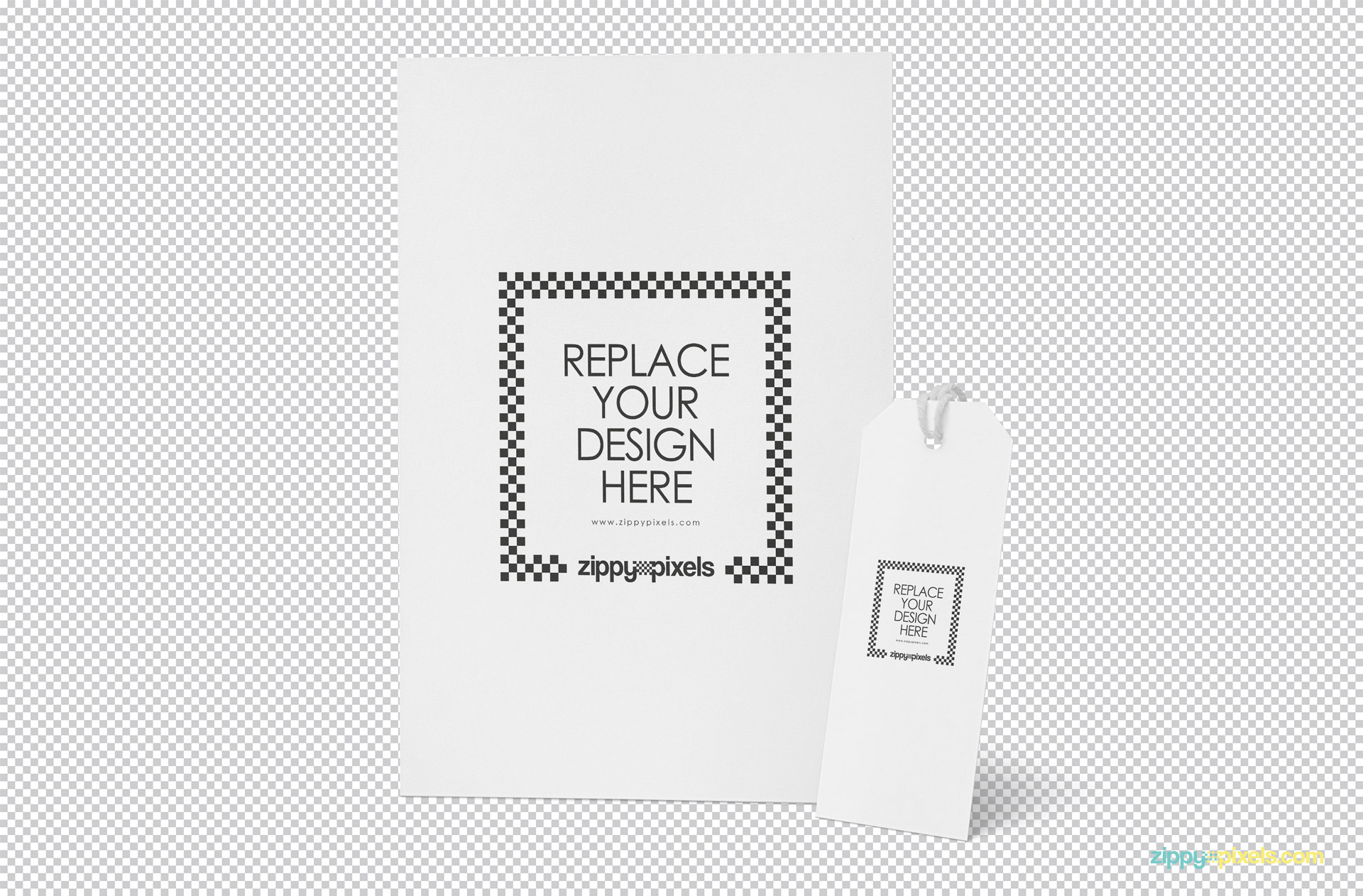 Display your design on this free letter mockup.