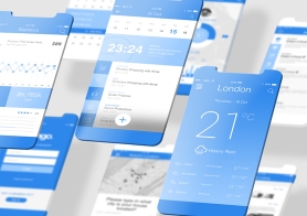 2 Free Latest iOS App Mockups