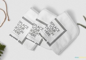 free towel mockup