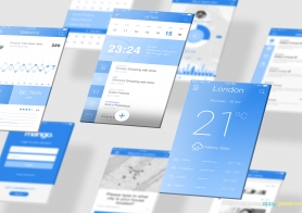 2 Free Latest iOS App Mockups