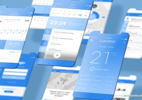 2 Free Latest iOS App Mockups